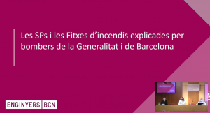 Les SPs i les Fitxes d'incendis explicades per bombers de la Generalitat i de Barcelona
